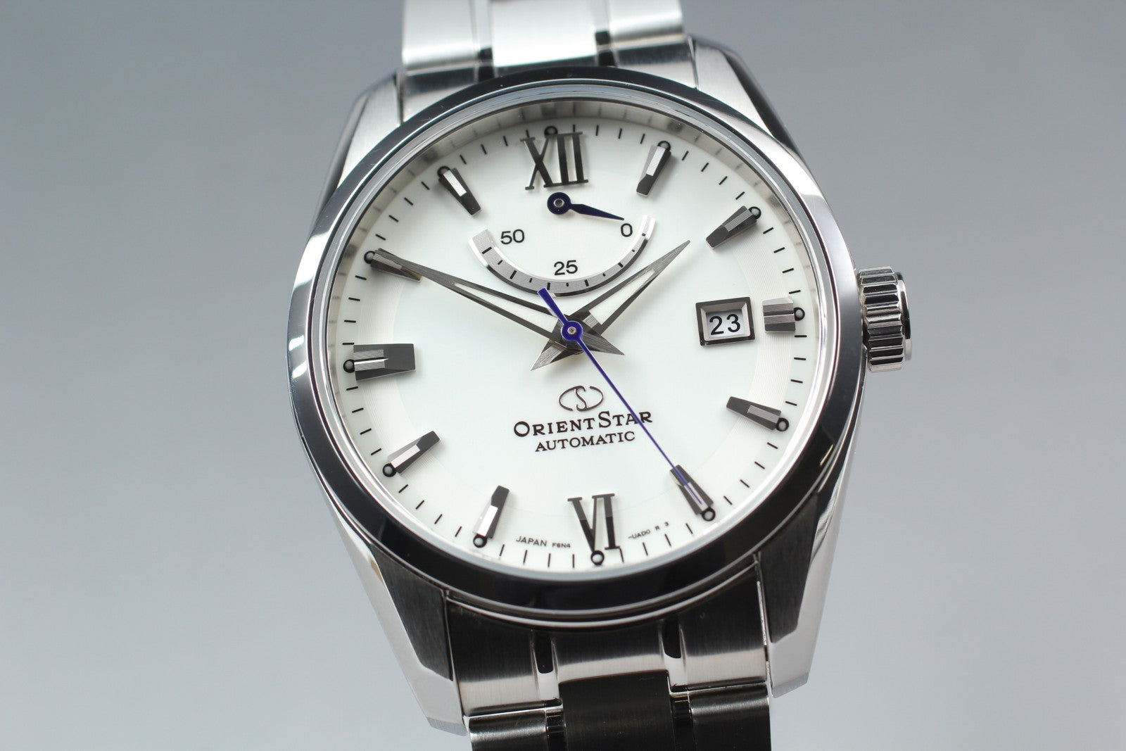 [Near MINT Box] Orient Star F6N4-UAD0 Power Reserve White Automatic Men's Watch