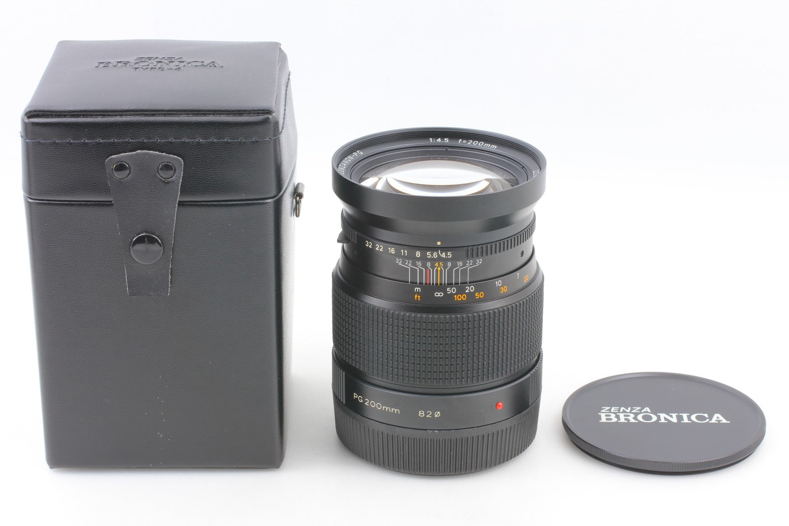 [Top MINT w/Hood] Zenza Bronica Zenzanon PG 200mm f4.5 Lens For GS-1 From JAPAN