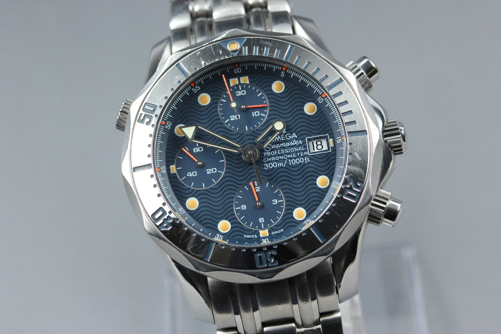 OMEGA Seamaster Professional 300m 2598.80.00 Blue Automatic Men's Watch 41mm JP