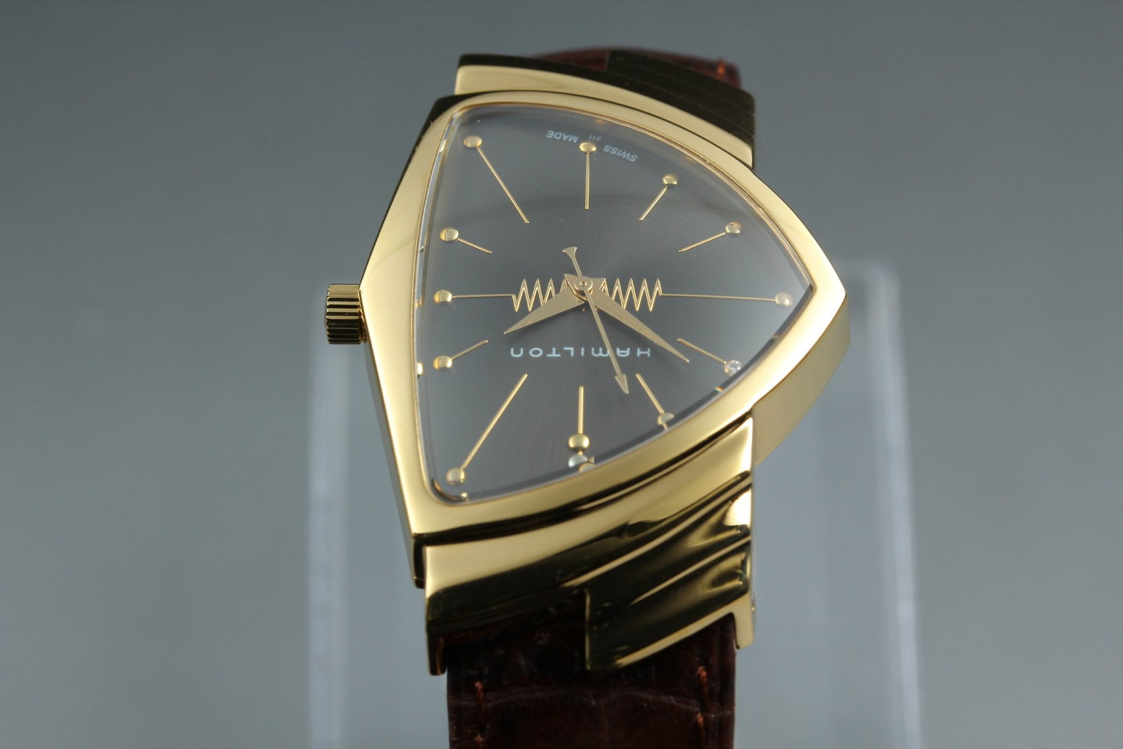 Rare Hamilton Ventura H244410 50th Anniversary Limited 1000 Quartz Watch 32mm JP