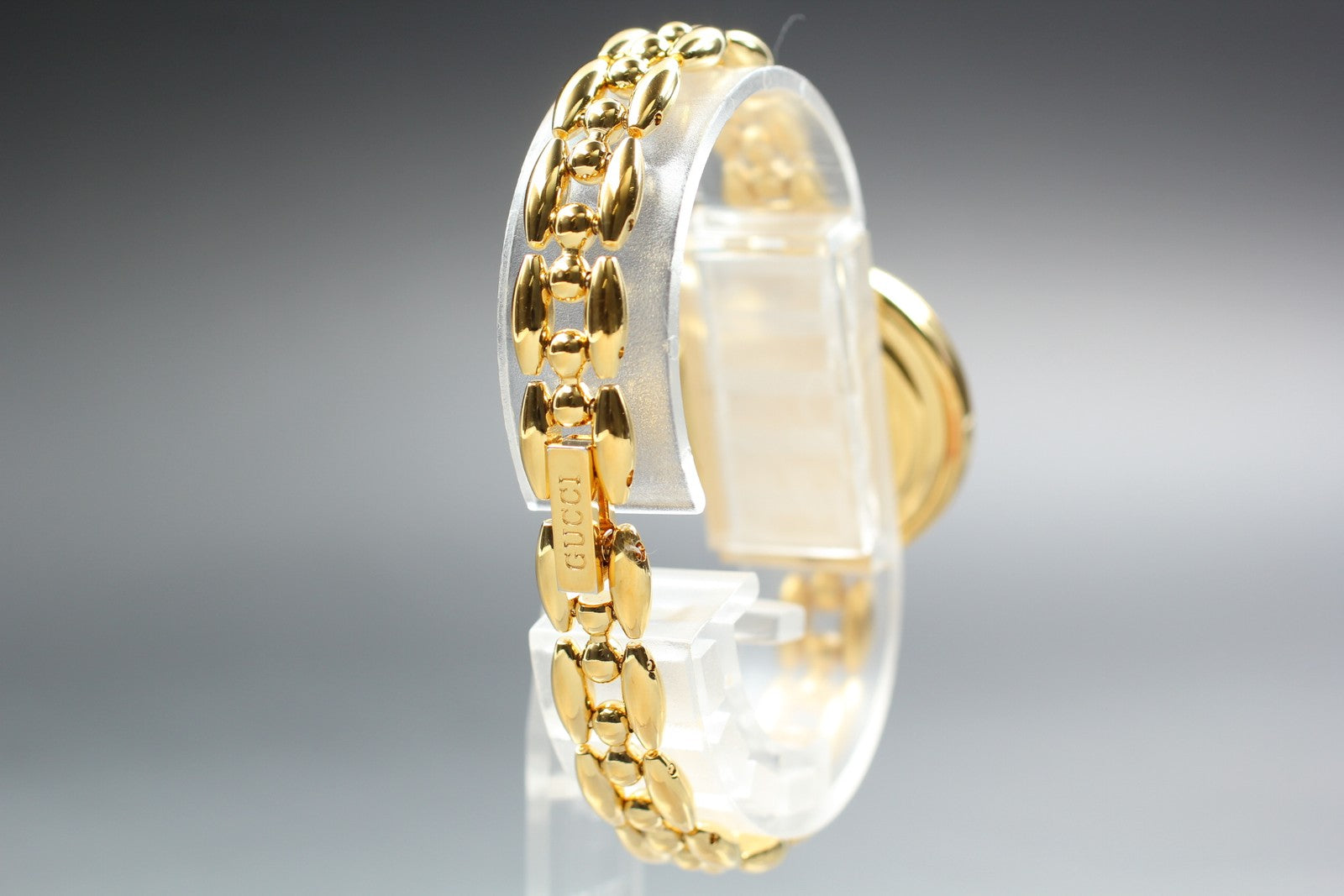 Vintage Gucci Change Bezel 11/12.2 Gold 26mm Bracelet Women's Quartz Watch