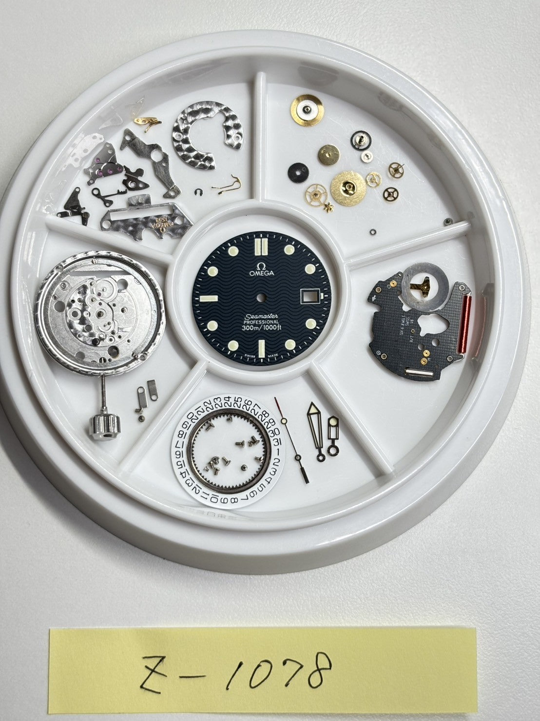 Overhauled [Exc+5 Box] OMEGA Seamaster 2561.80 300M Blue 36mm Men's Watch Quartz