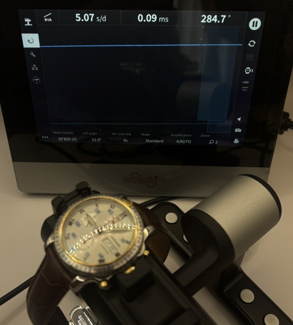 Longines Lindbergh Hour Angle Chronograph L2.618.5 41mm White Dial AT Mens Watch