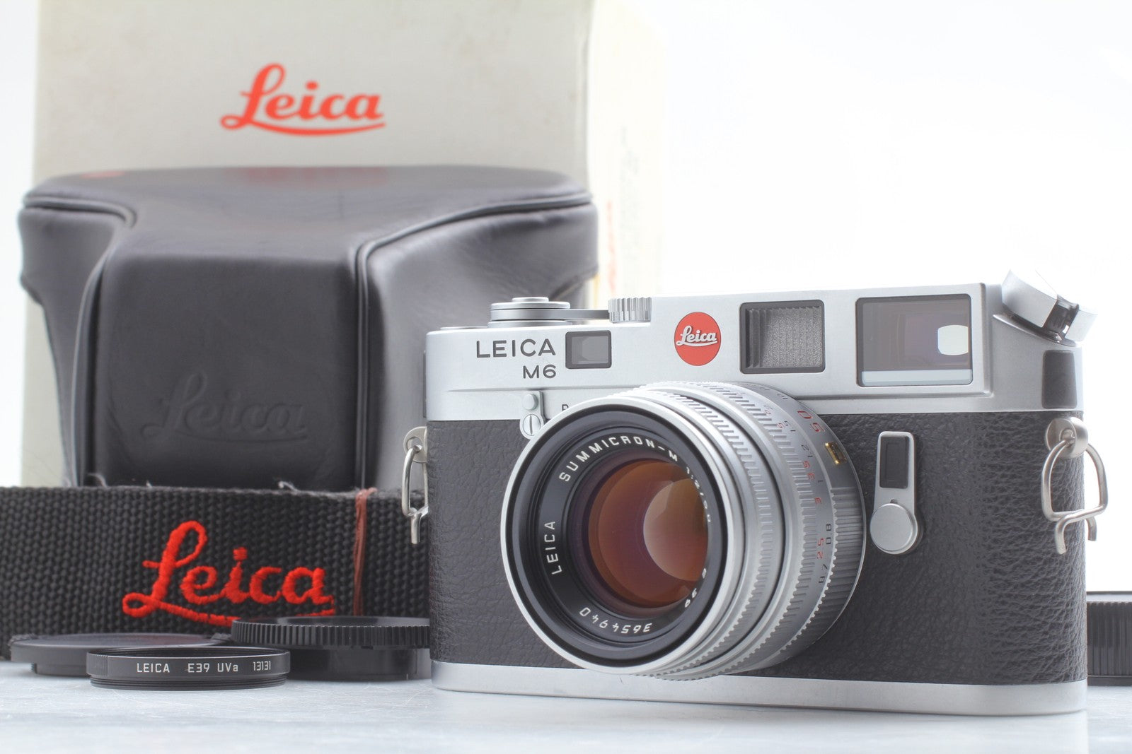 Cla'd MINT+++ Leica M6 Non-TTL 0.72 Film Camera Summicron 50mm f2 4th Lens JAPAN