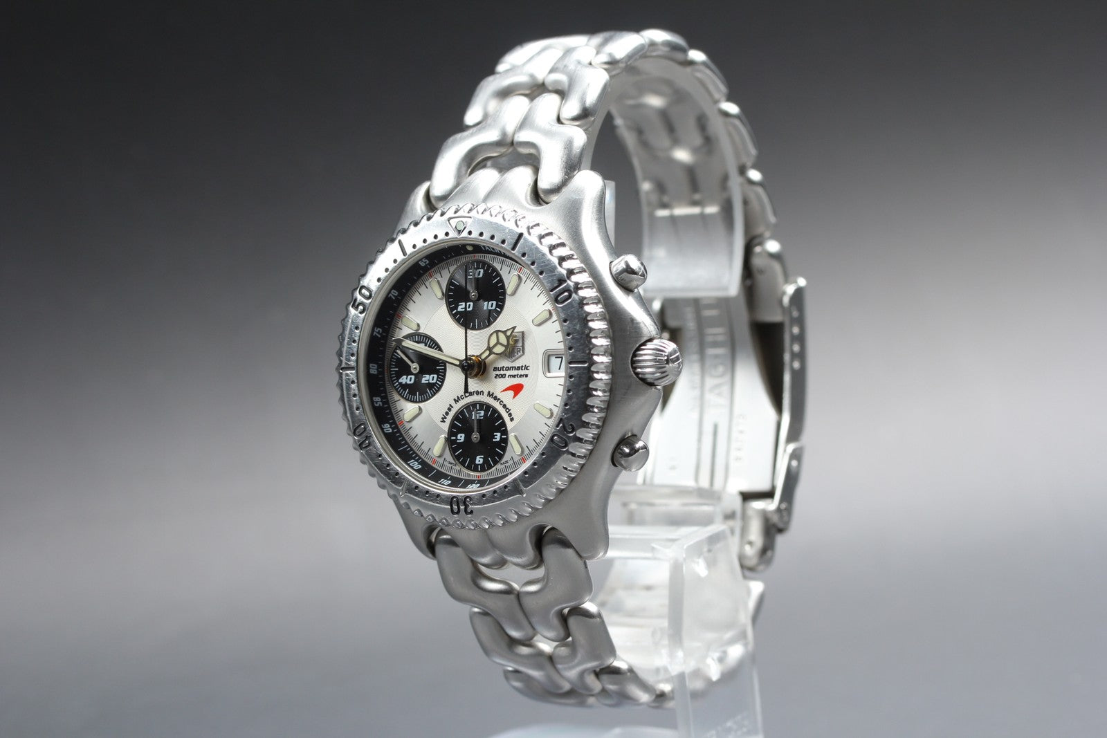 TAG Heuer SEL McLaren Mercedes CG2113 Automatic Chronograph Men's Watch 39mm JP