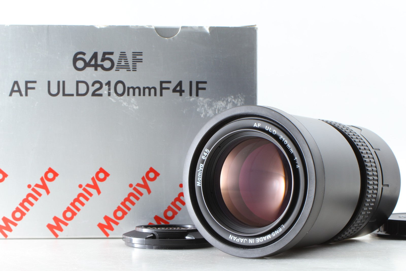 [MINT w/Box] Mamiya 645 AF 210mm f4 ULD IF Telephoto Lens for 645AF From JAPAN