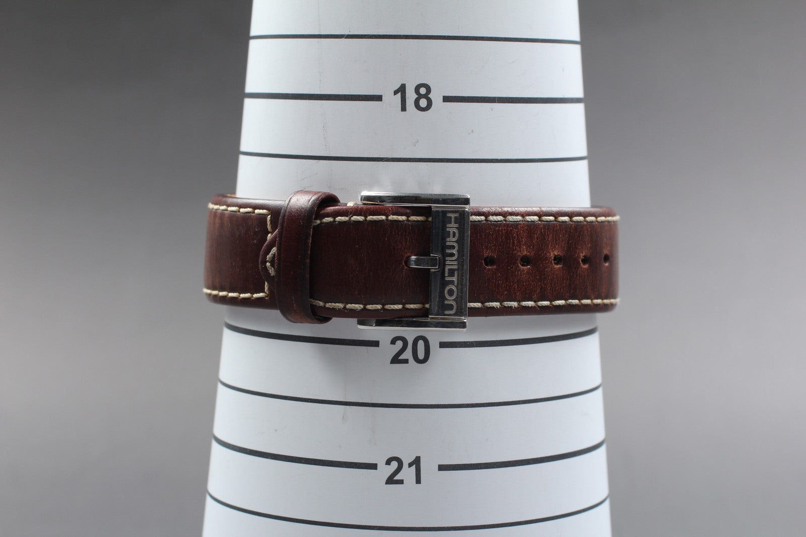 Exc+5* Hamilton H784650 Silver Stainless Steel Automatic Men's Watch 40mm JAPAN