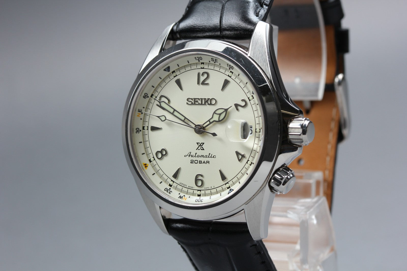 SEIKO Prospex Alpinist 6R35-00E0 SBDC089 Ivory Dial Automatic Men's Watch JAPAN