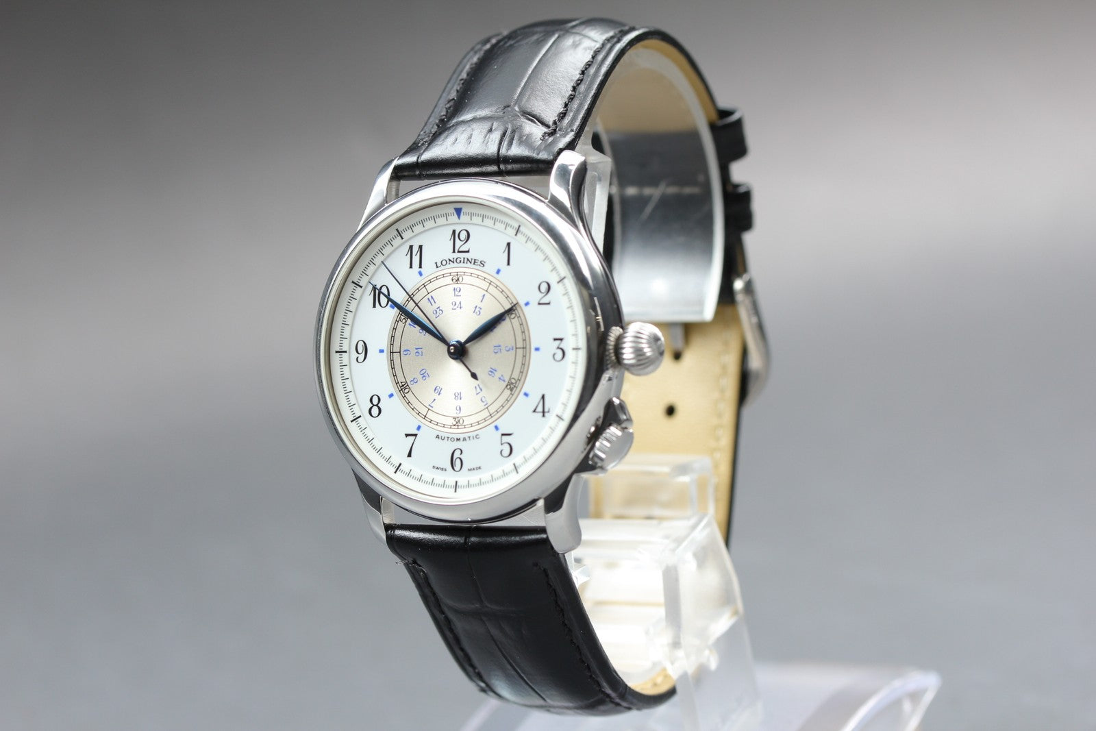 Overhauled [Exc+5 Box] Longines Navigation L2.605.4 38mm AT Men's Watch Limited