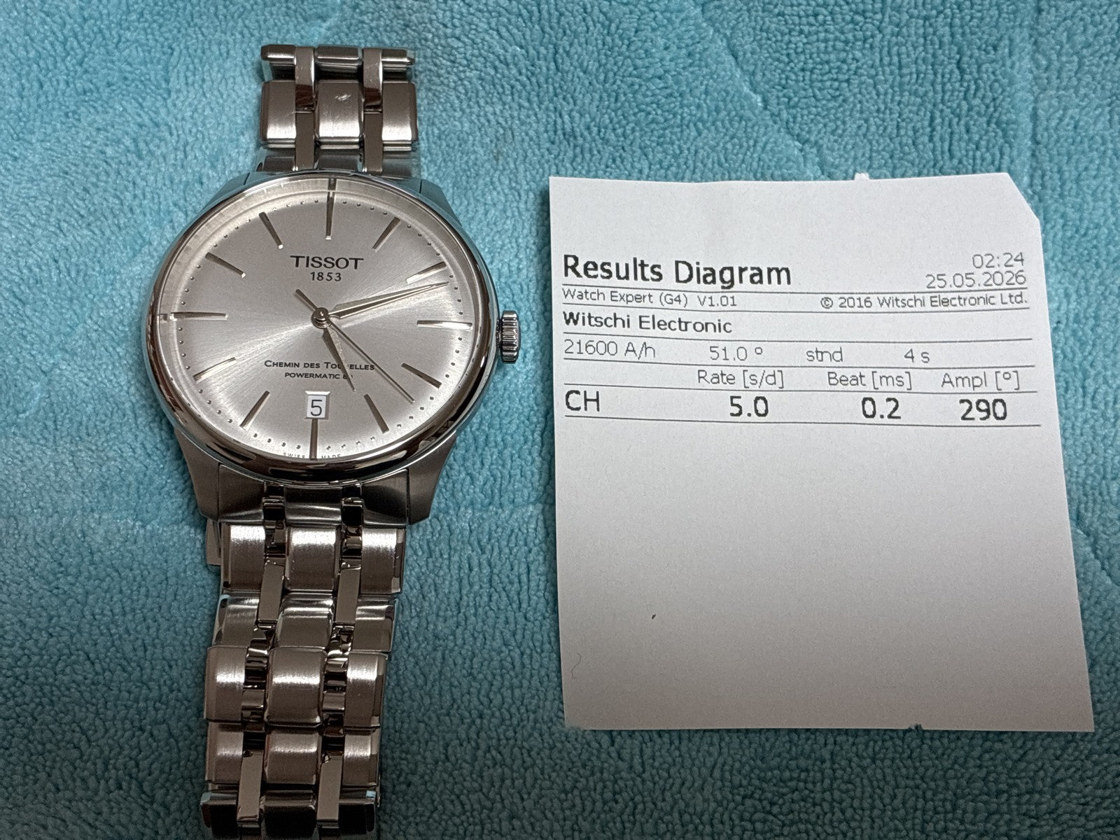 TISSOT Chemin des Tourelles Powermatic 80 T139807A Automatic Men's Watch 39mm JP