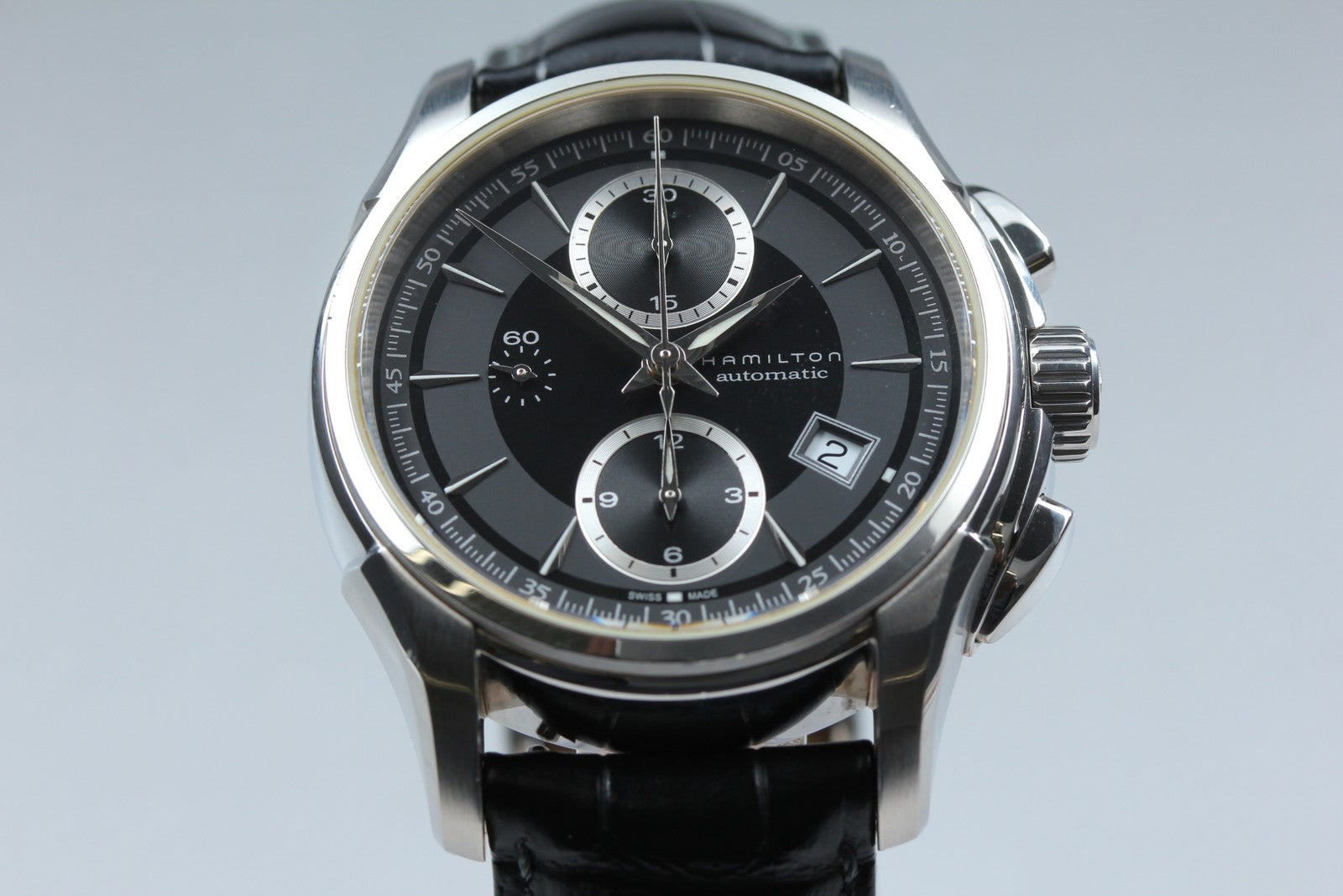 [Exc+5 Box] Hamilton Jazzmaster Auto Chronograph H326160 Automatic Men’s Watch