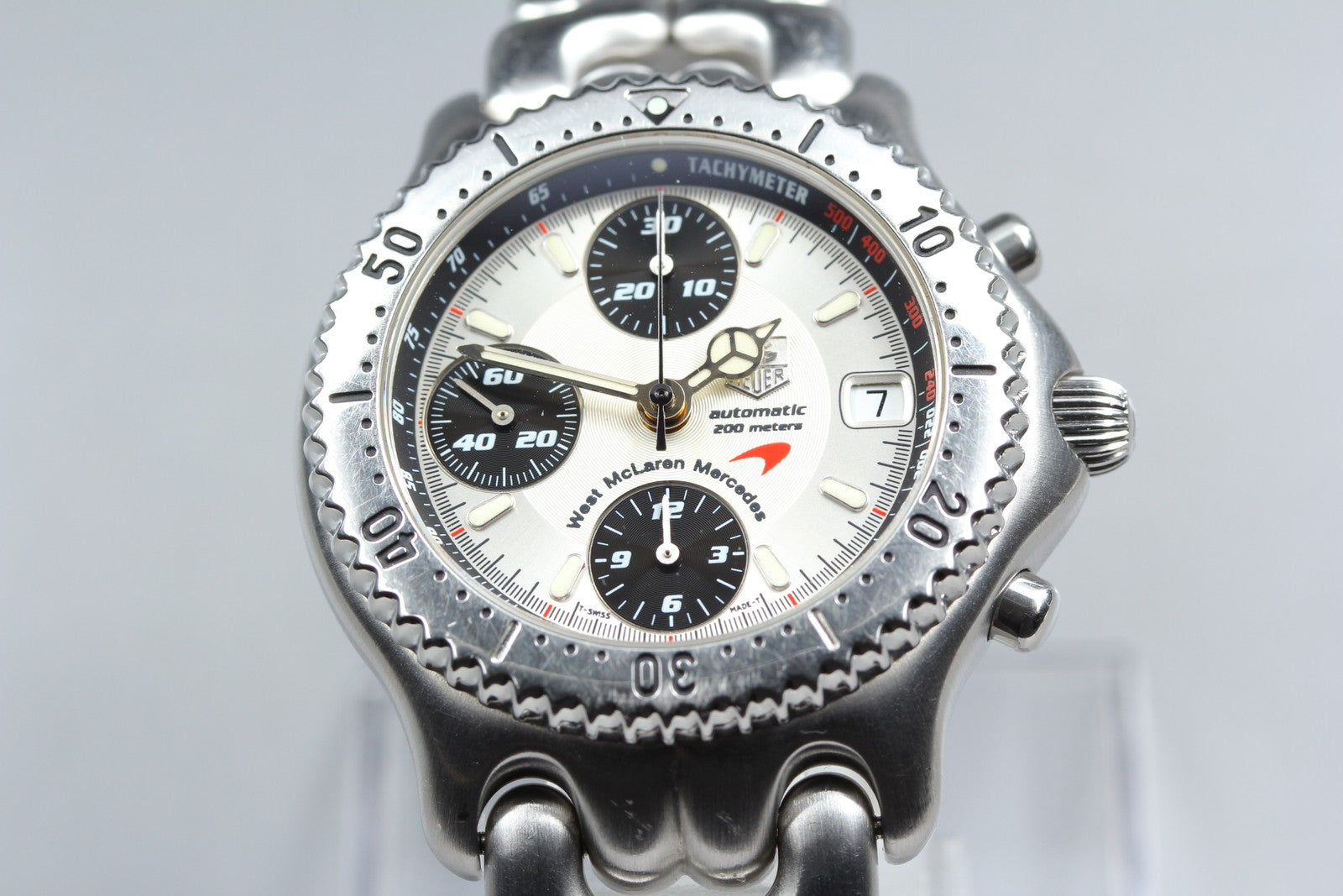 TAG Heuer SEL McLaren Mercedes CG2113 Automatic Chronograph Men's Watch 39mm JP