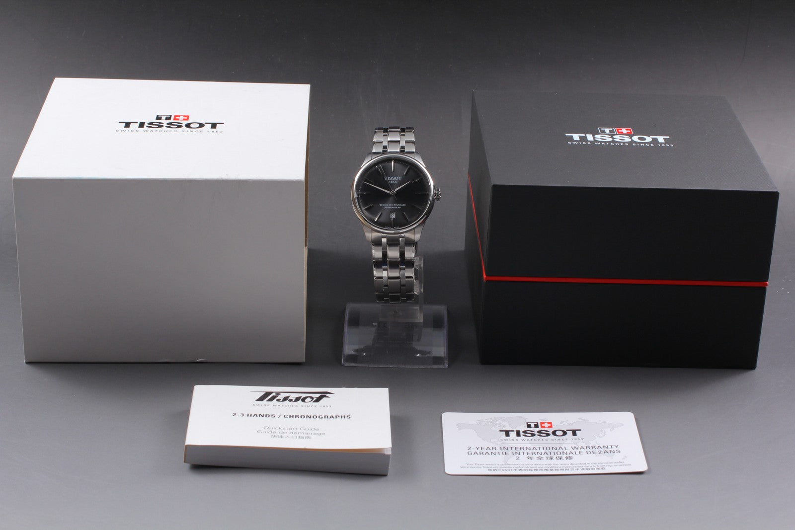 TISSOT Chemin des Tourelles Powermatic 80 T139807A Automatic Men's JP Box JAPAN