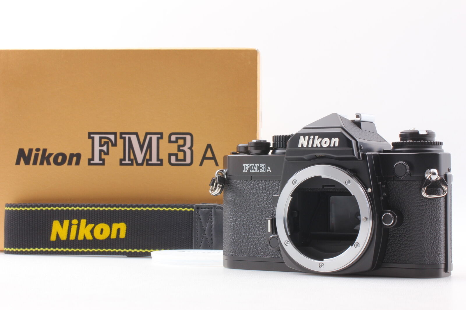 [Top MINT in Box] Nikon FM3A Black 35mm SLR Film Camera Body From JAPAN