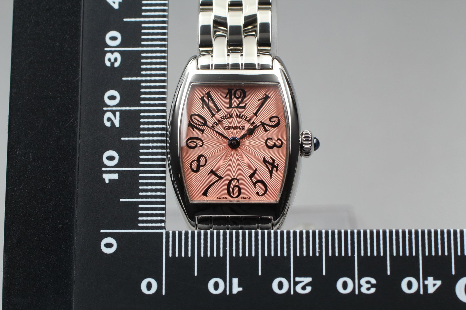 [Exc+5 Box] Franck Muller Tonneau Curvex 2251QZ 22mm Pink Women's  Quartz Watch