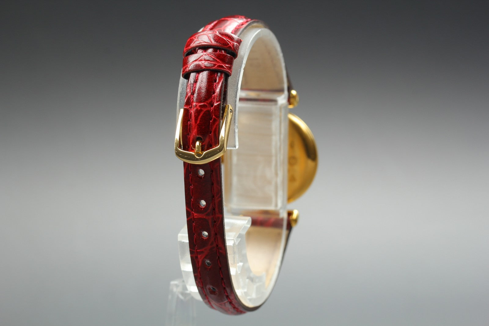 Vintage[Near MINT- Box] Cartier Must Colisee Vermeil 590002 Women's Quartz Watch