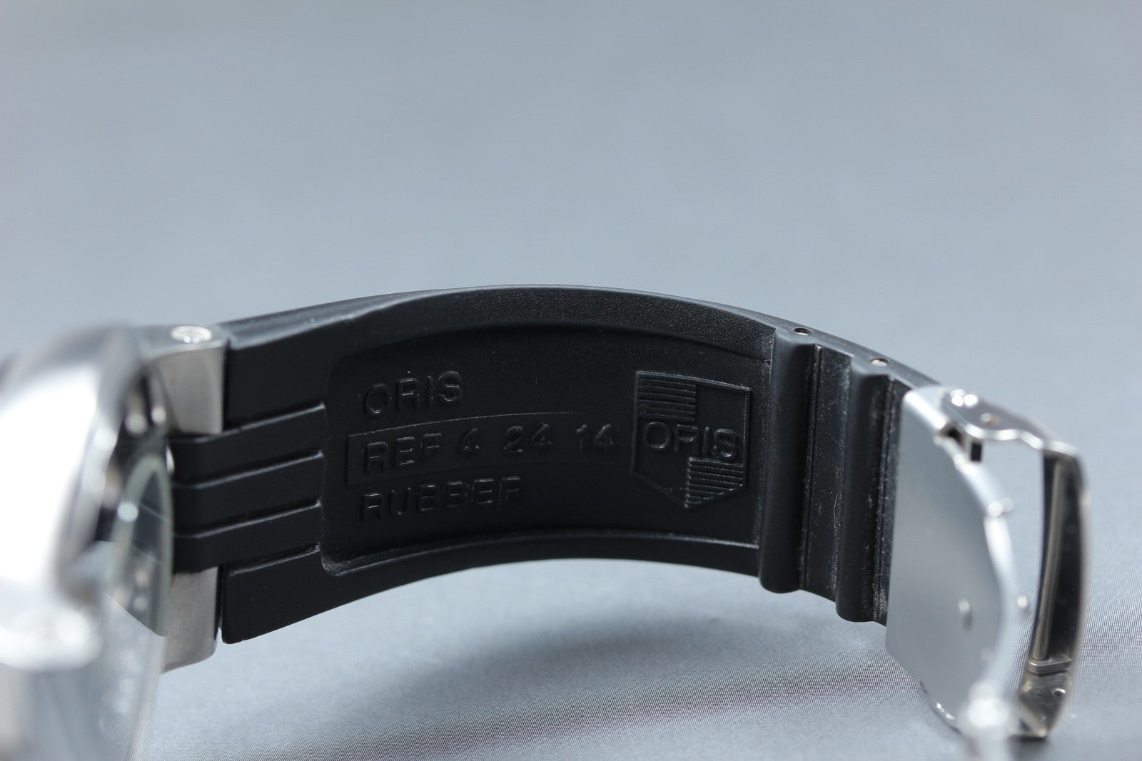 [Exc+5] ORIS TT1 Day Date 7517-41 Automatic 40mm Silver Black Men's Watch JAPAN