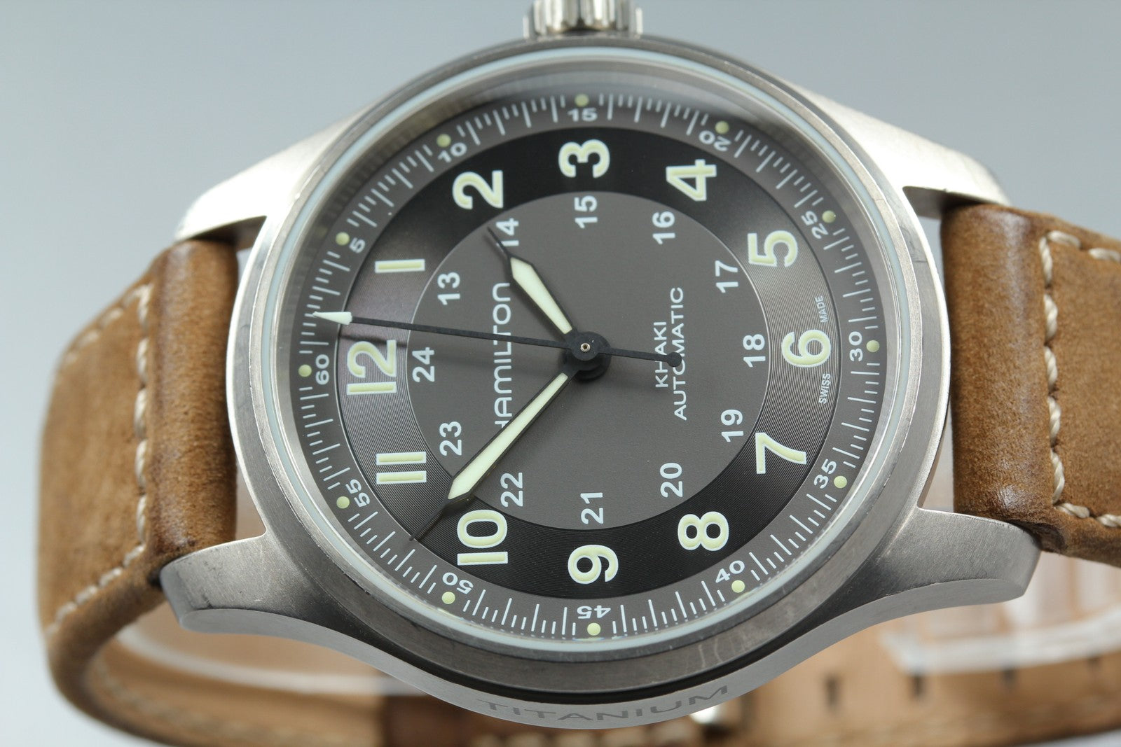 [Exc+5 Box] Hamilton Khaki Field H705400 41mm Automatic Men's Watch JAPAN