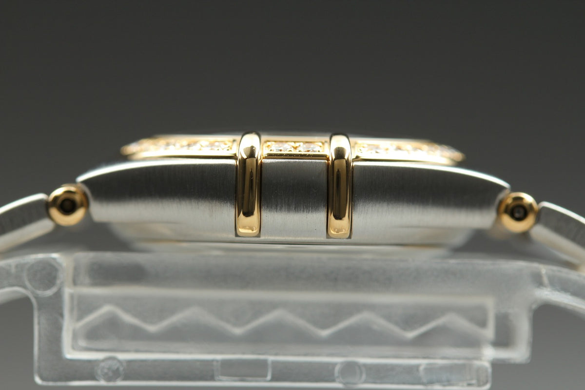 Polished OMEGA Constellation Mini 1267.75 Cal.1456 Diamond 22mm Qz Women's Watch