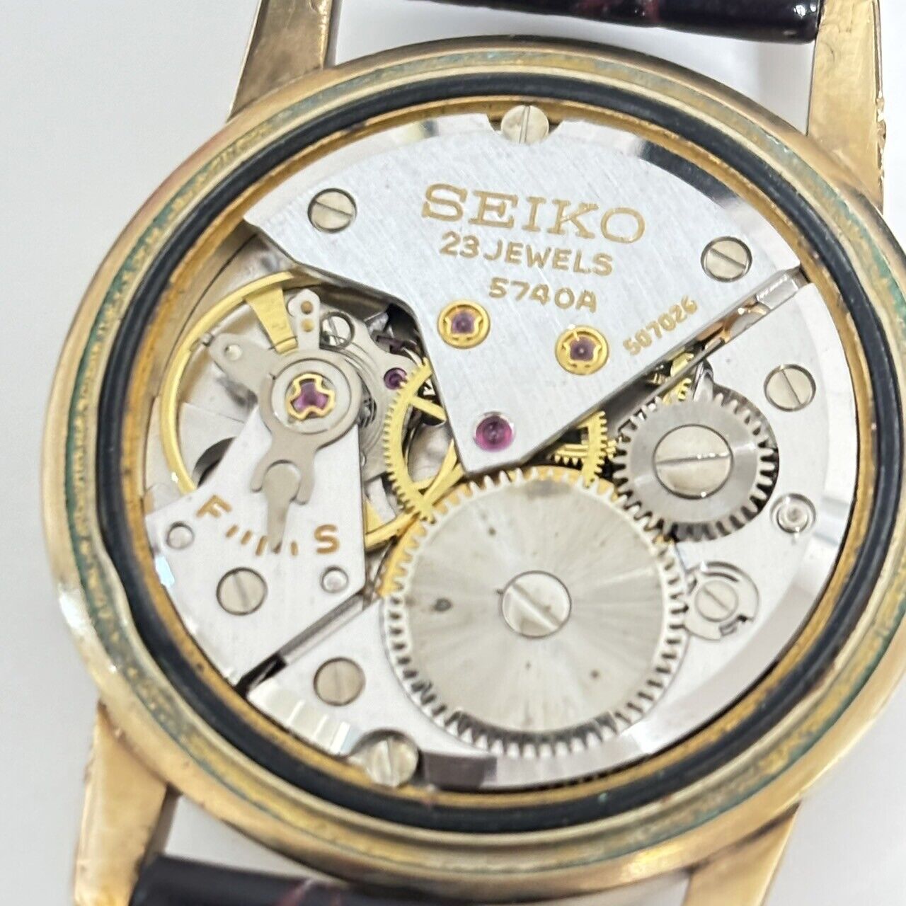 Vintage [Exc+5] SEIKO Load Marvel 5740-1990 23J Hand-winding Men's Watch JAPAN