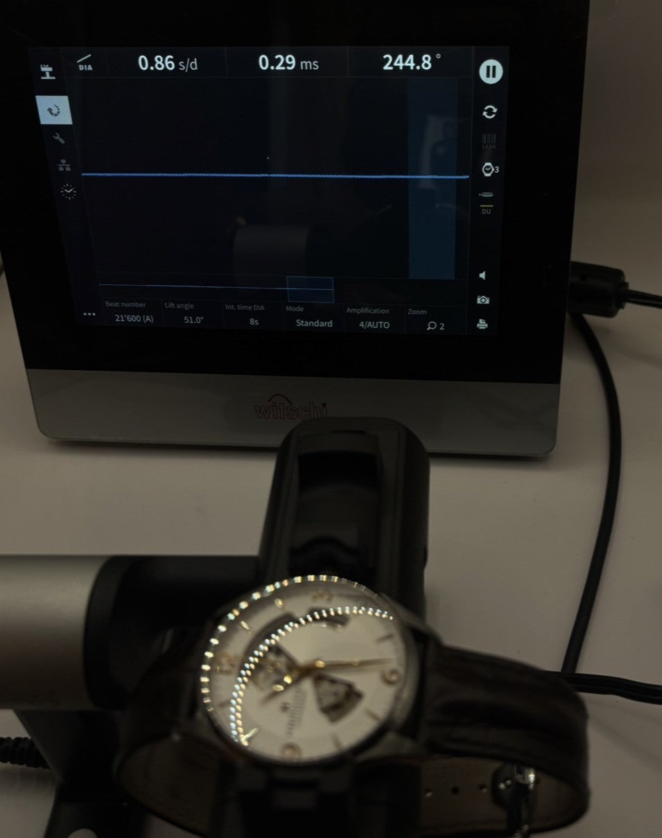 [Exc+5 Box] HAMILTON Jazzmaster H327050 Open Heart Brown Automatic Men's Watch