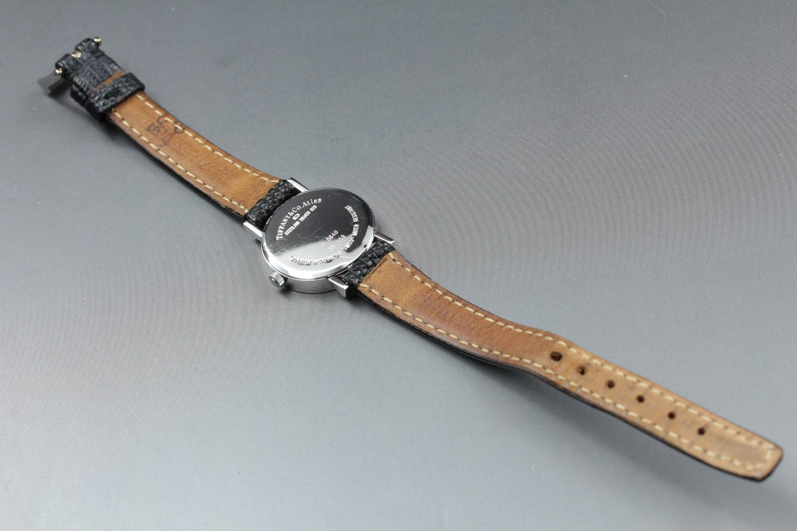 Tiffany & Co Atlas L0640 Sterling Silver 925 24mm Woman's Quartz Watch [Box]