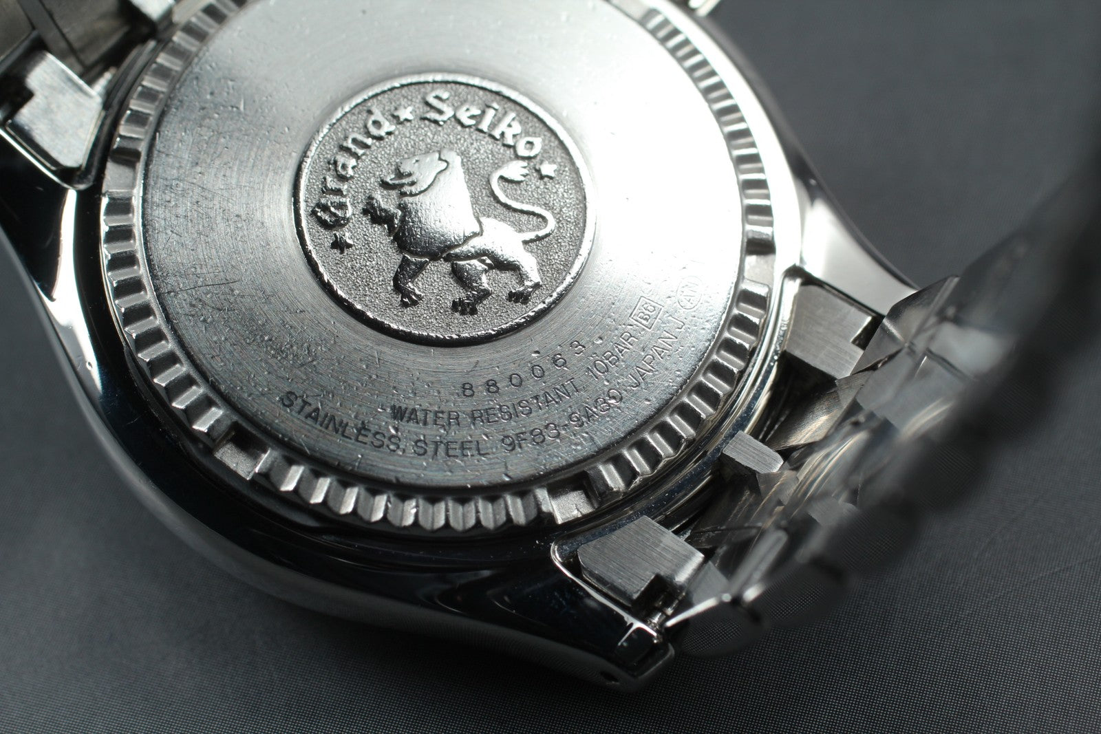 New Batt[Exc+5]Box SEIKO Grand Seiko 9F83-9A30 SBGT007 Quartz Men’s Watch JAPAN