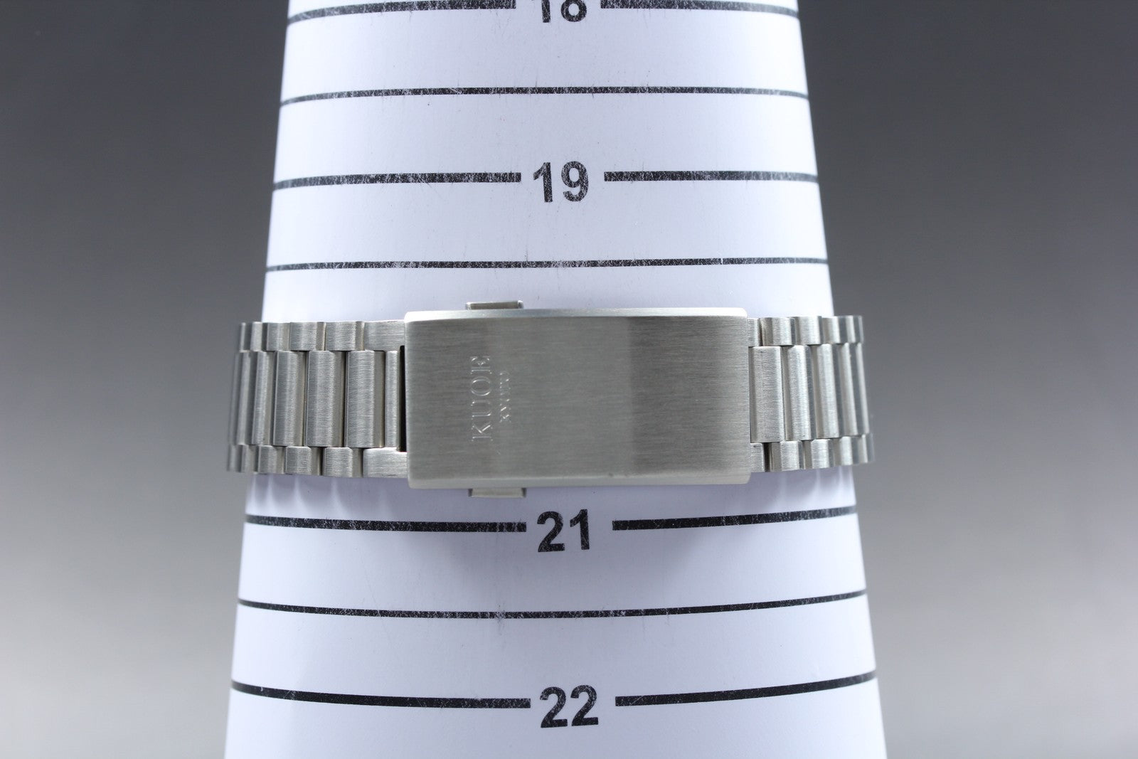 KUOE KYOTO SOMBRERO 90-011 38mm Linen Dial Automatic Men's Watch JAPAN [Box]