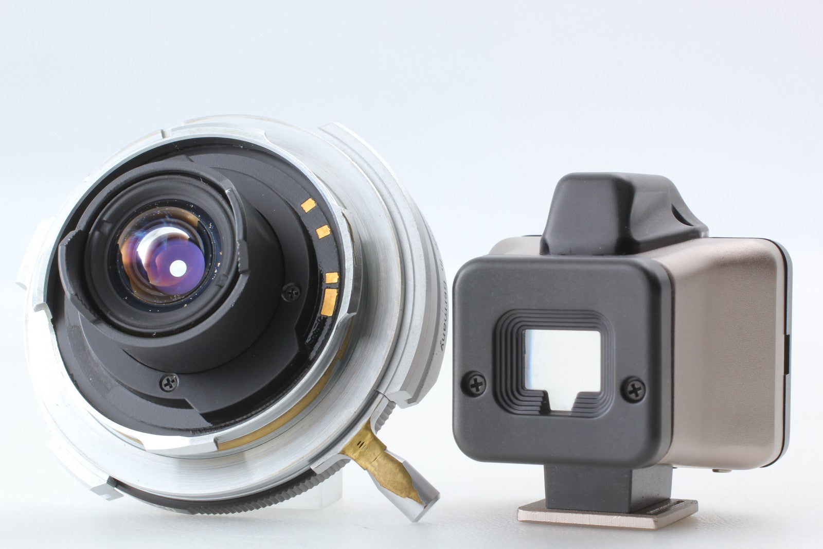 Leica M Mount [N MINT+++] Contax Hologon 16mm f8 Lens + GF16mm Finder From Japan