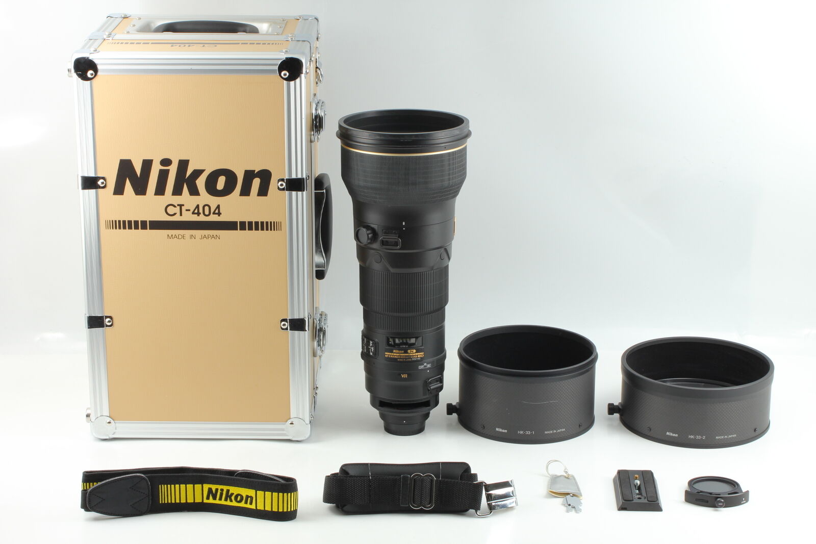 [ MINT w/Case Strap ] Nikon N AF-S Nikkor 400mm f2.8 G ED VR Lens From JAPAN