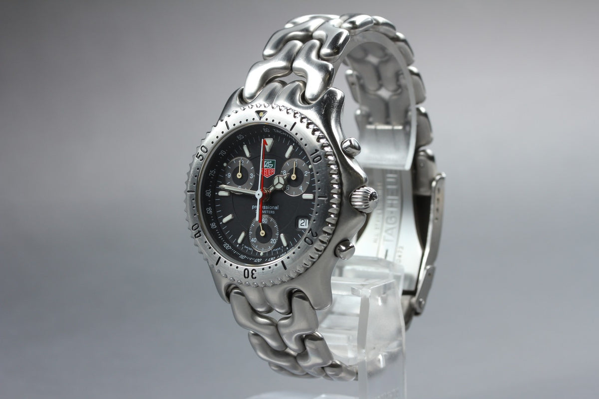 [ Limited ] TAG Heuer S/el Chronograph CG1118 Leonardo Nascimento Men's Qz Watch