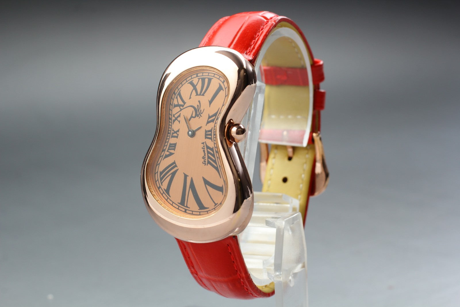 Salvador Dali softwatch 022146 Gold Red 26mm Exaequo Unisex Quartz Watch