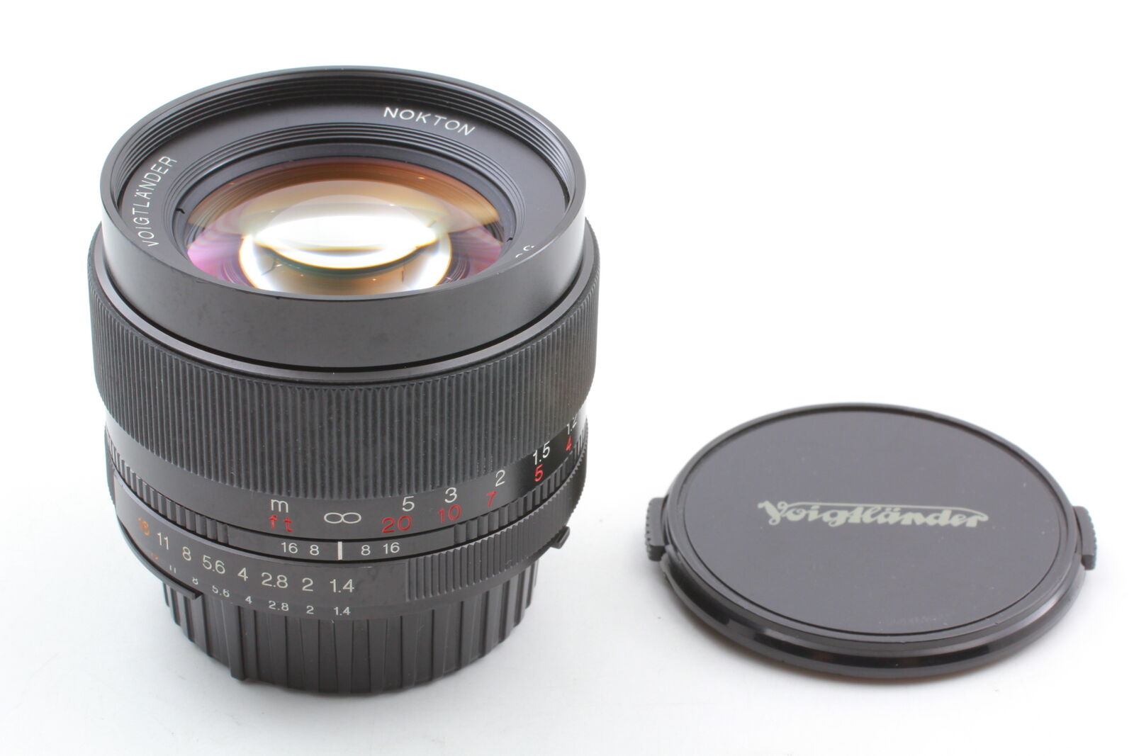 [ MINT ] Voigtlander NOKTON 58mm F1.4 SL II N Lens Nikon F From JAPAN