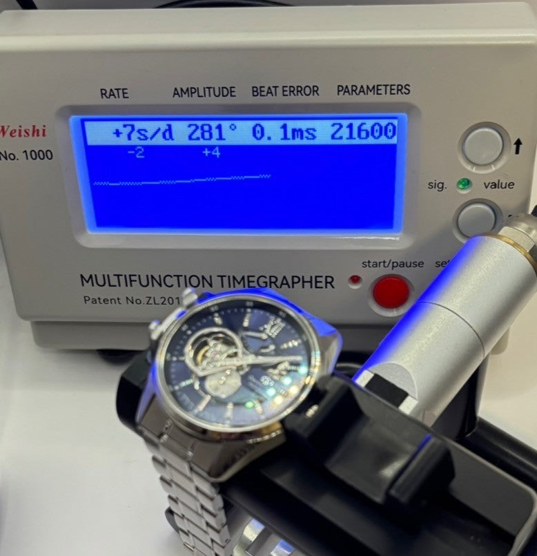 Exc+5 Orient Star Contemporary Collection F6F4-UAB0 Modern Skeleton Men's Watch