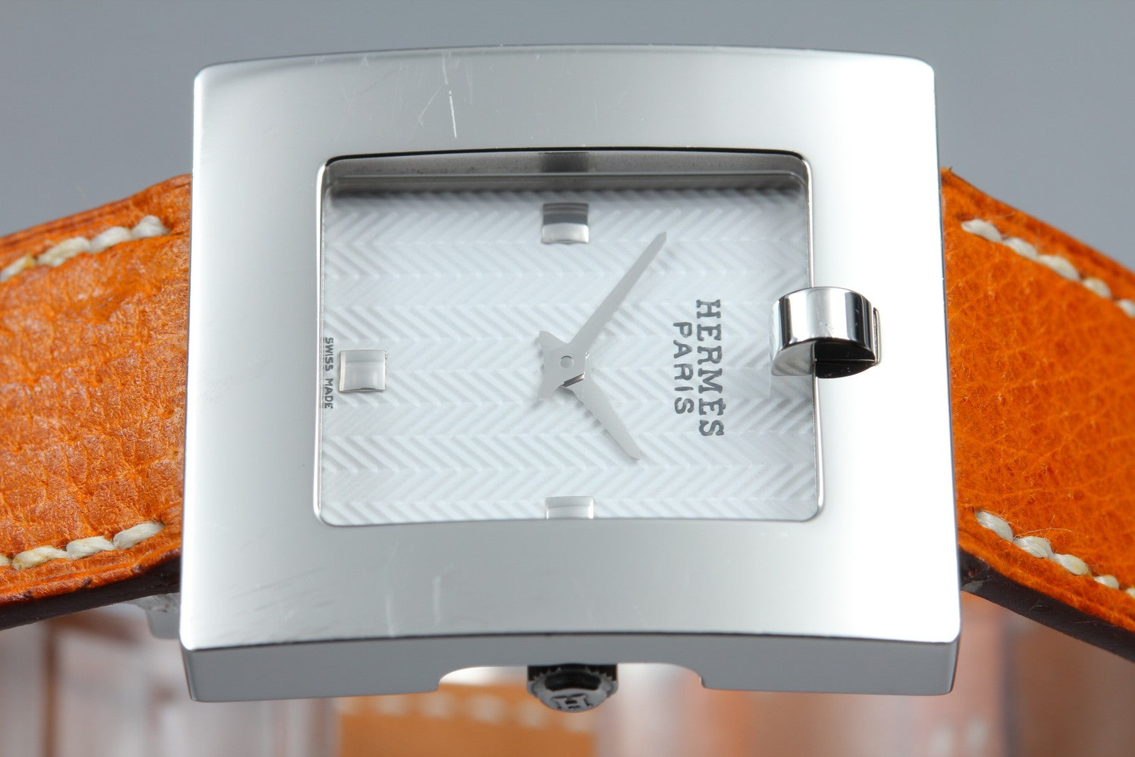 Hermes Belt Watch BE1.210 26mm White Dial Quartz Women's Watch [w/Box]