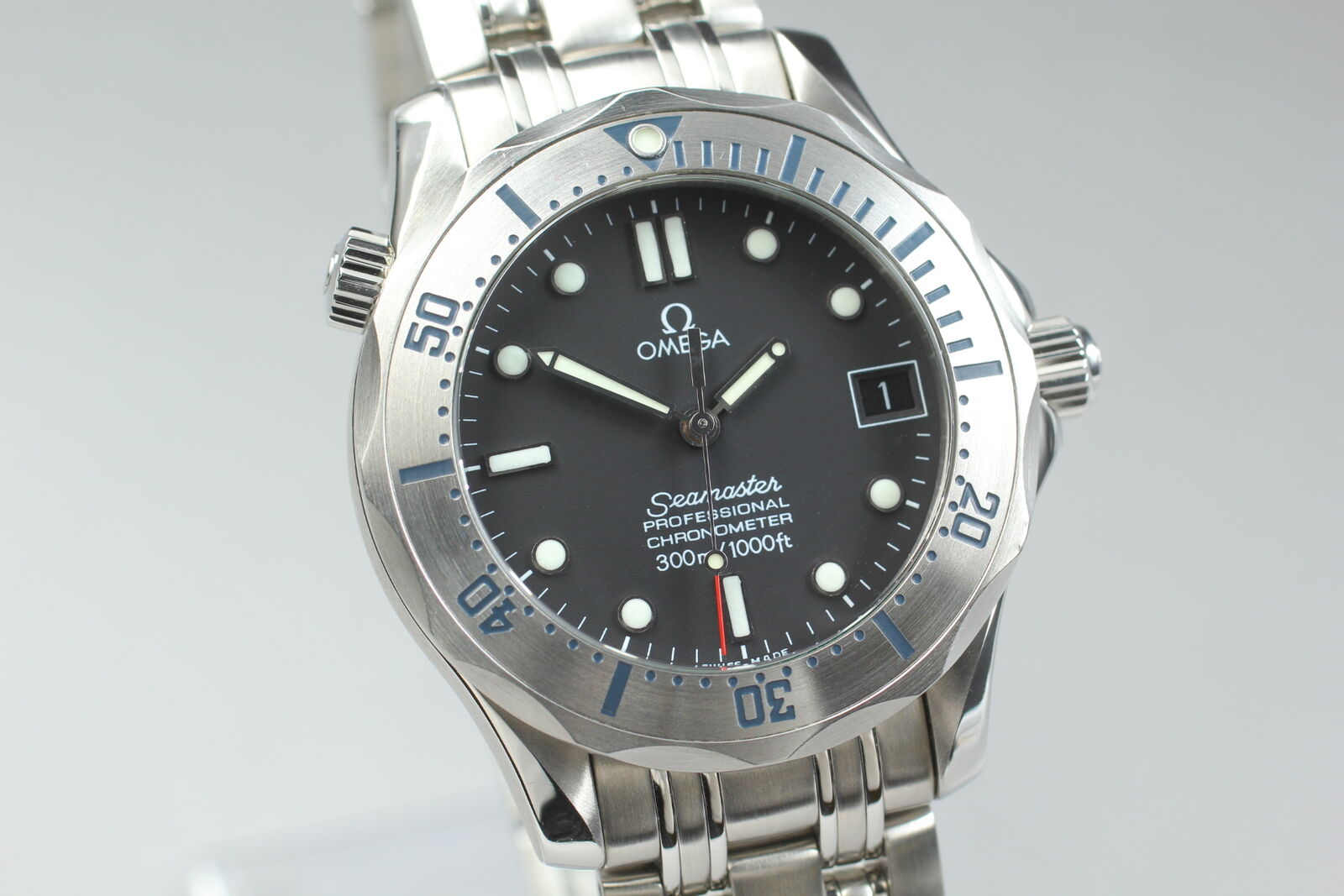 Overhauled [Near Mint] Omega Seamaster 300 2250.50 AT 36mm Cal.1120 Men's Watch