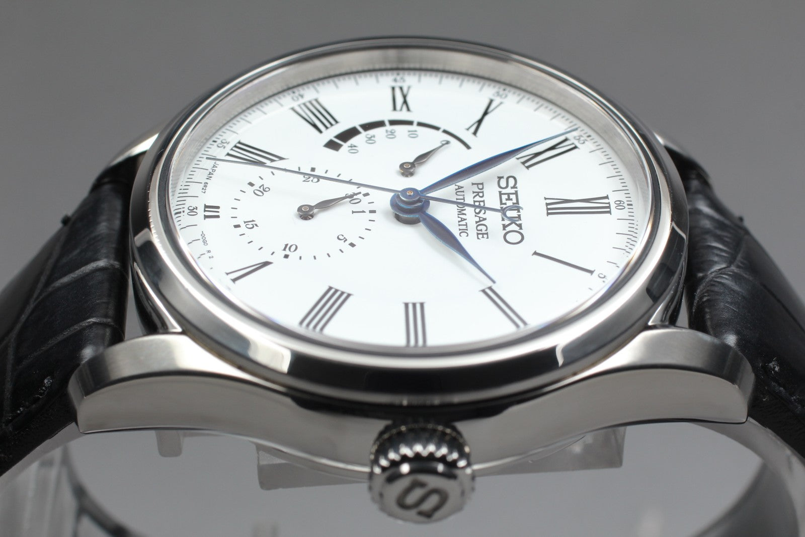 Near MINT Box SEIKO Presage SARW035 6R27-00L0 Automatic White Men's Watch JAPAN