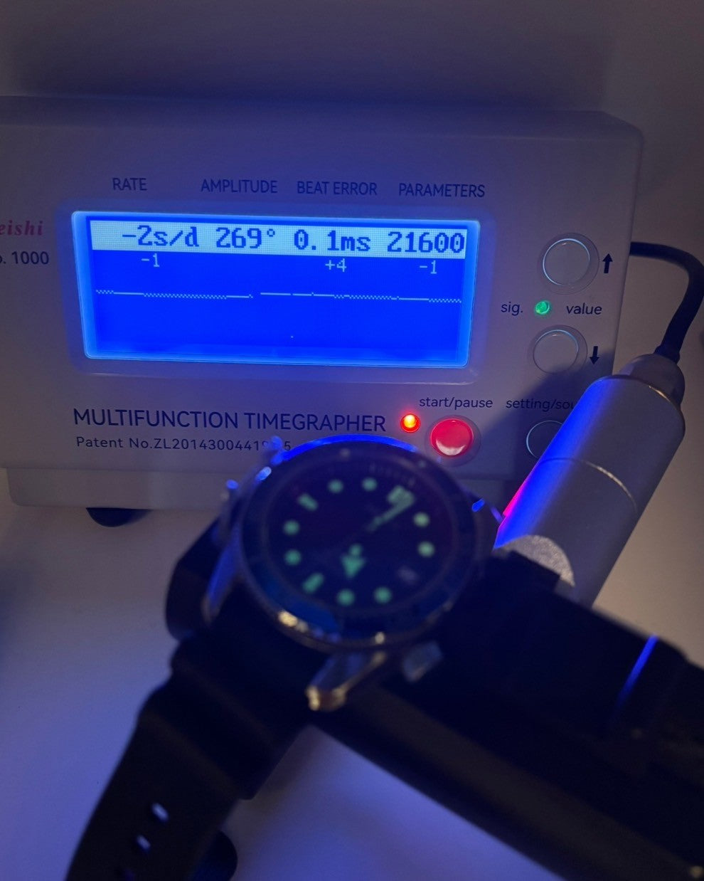 [Near MINT Box] SEIKO Prospex 6R15-04G0 SBDC063 Blue Automatic Men's Watch JAPAN