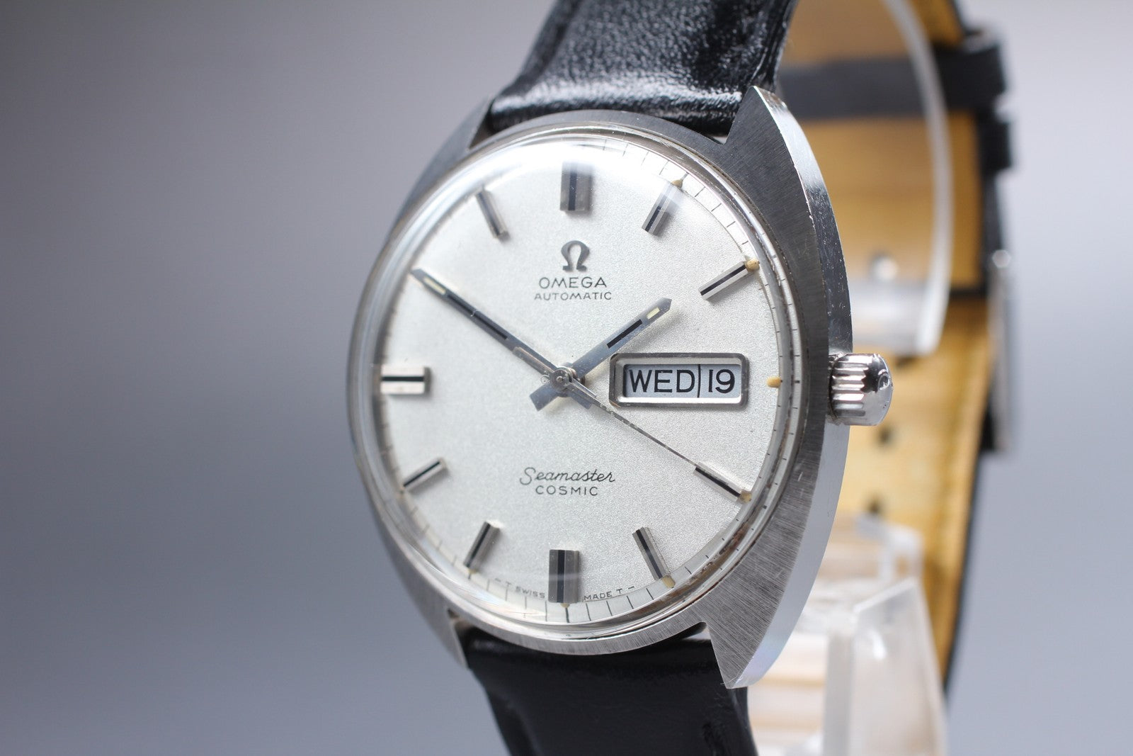 Vintage [Exc+5] Omega Seamaster Cosmic 166.036 Tool 107 34mm AT Man's Watch