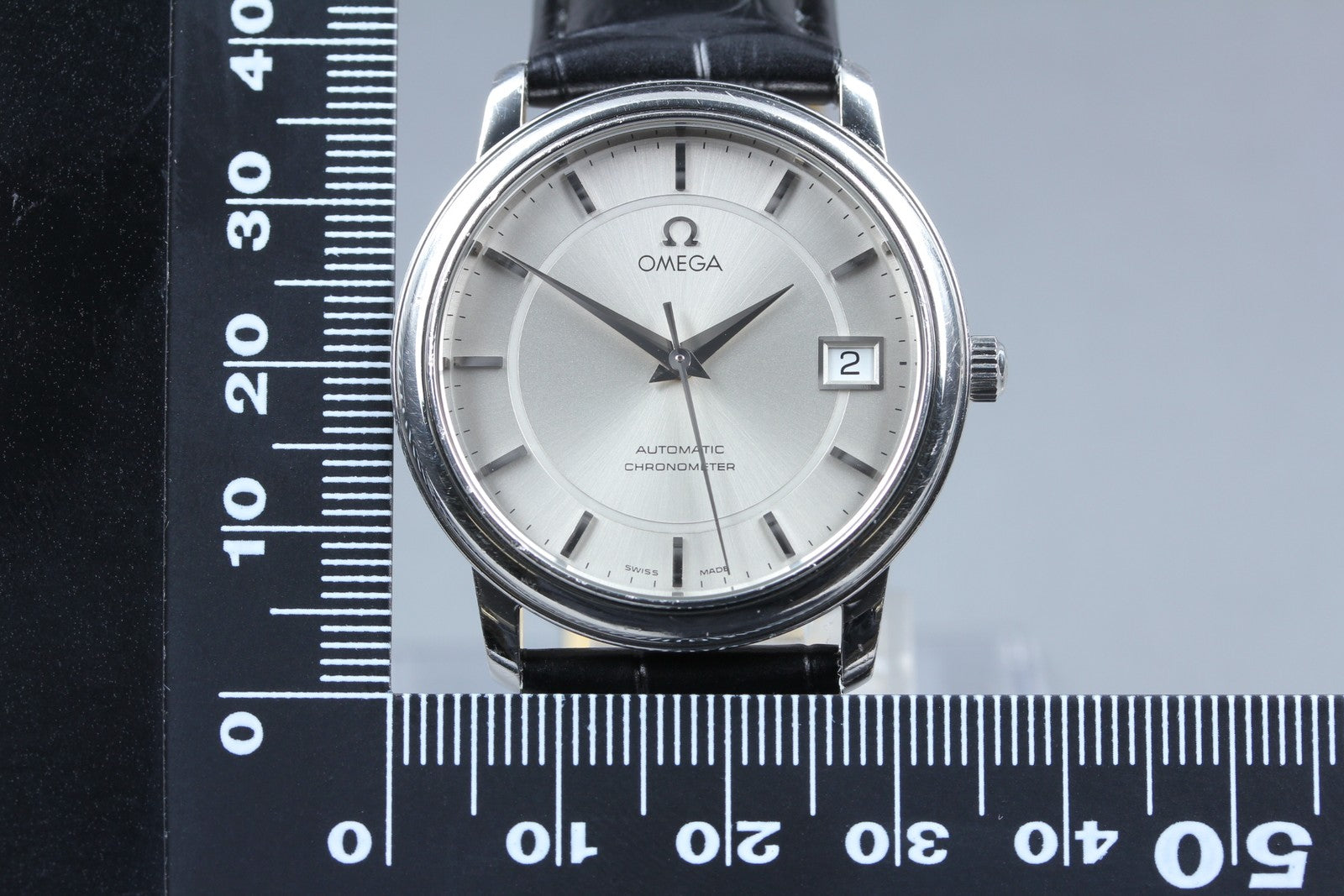 Overhauled [Exc+5] Omega De Ville Prestige 168.1050 34mm Automatic Men's Watch