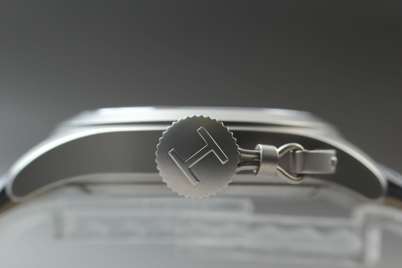 [Near MINT] Hamilton Khaki Navy Frogman Titanium H774450 Black AT Men's Watch JP