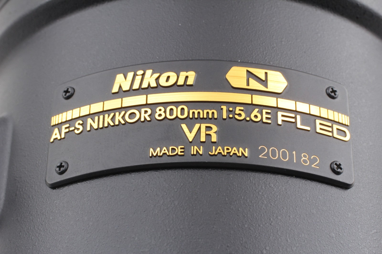[Near MINT w/Case] Nikon AF-S Nikkor 800mm f5.6E FL ED VR Lens From JAPAN