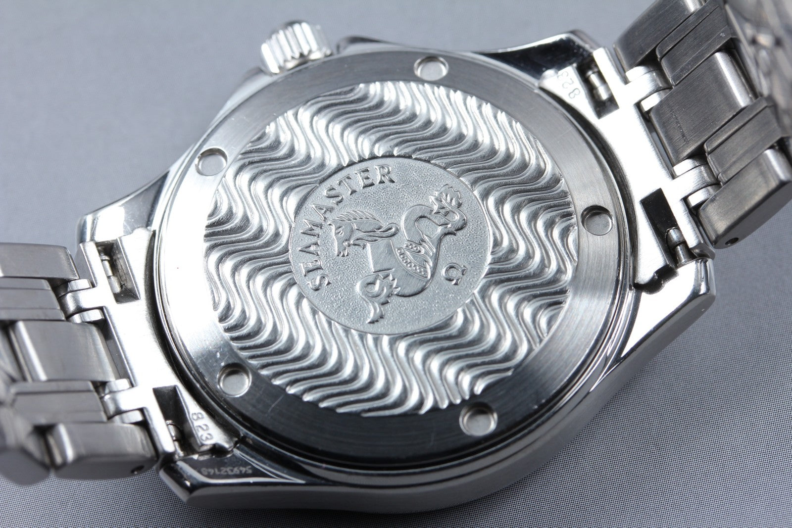 Overhauled [Exc+5 Box] OMEGA Seamaster 120m 2511.81 Blue Dial Quartz Men's Watch