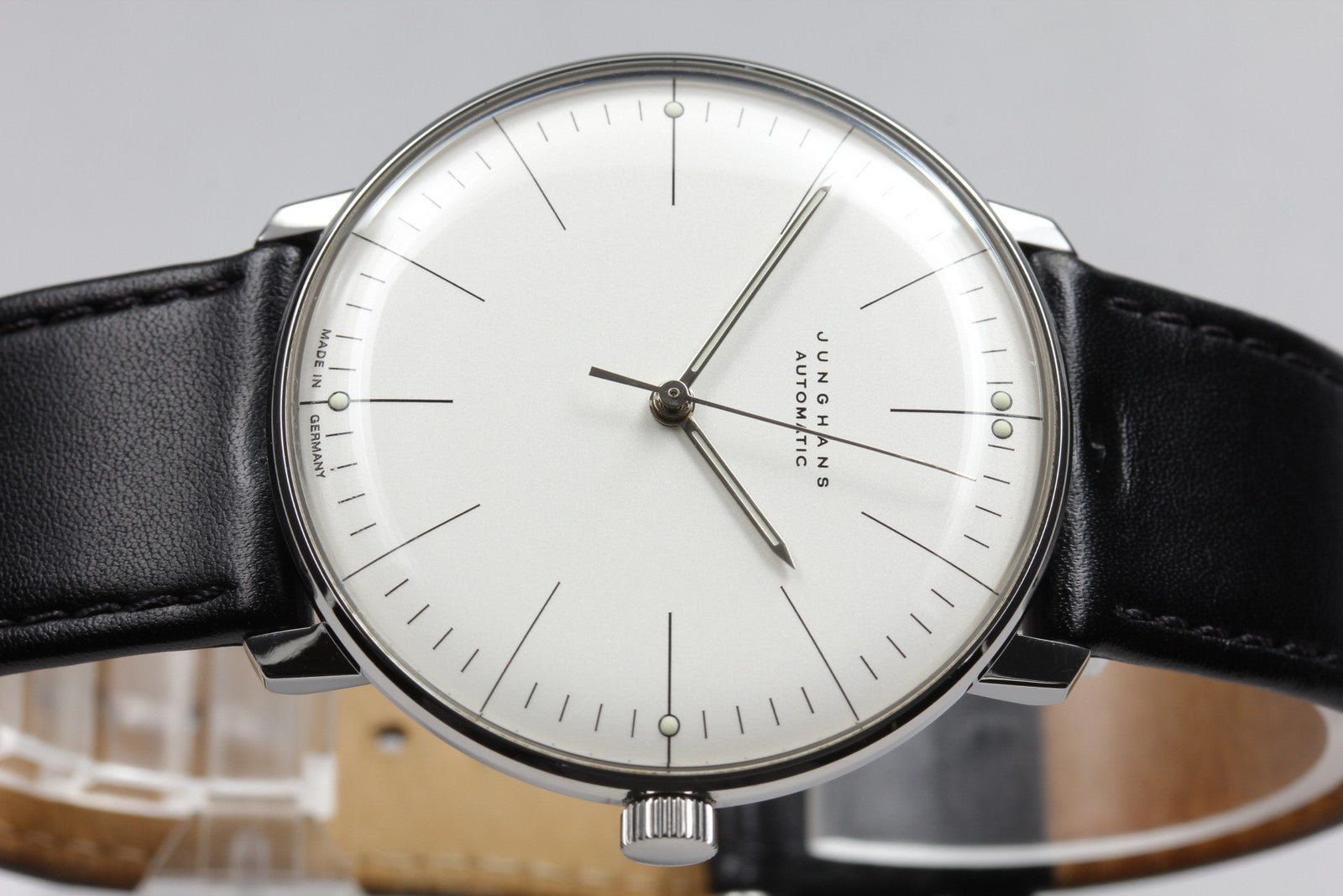 Junghans Max Bill Automatic 027/3501.00 37mm White Dial Men's Watch [w / Box]