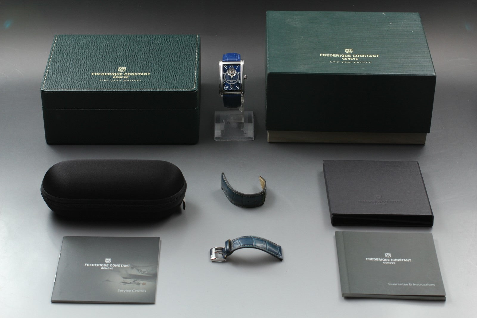 Limited [Exc+5 Box] FREDERIQUE CONSTANT FC-315NS4C26 Blue Automatic Men's Watch