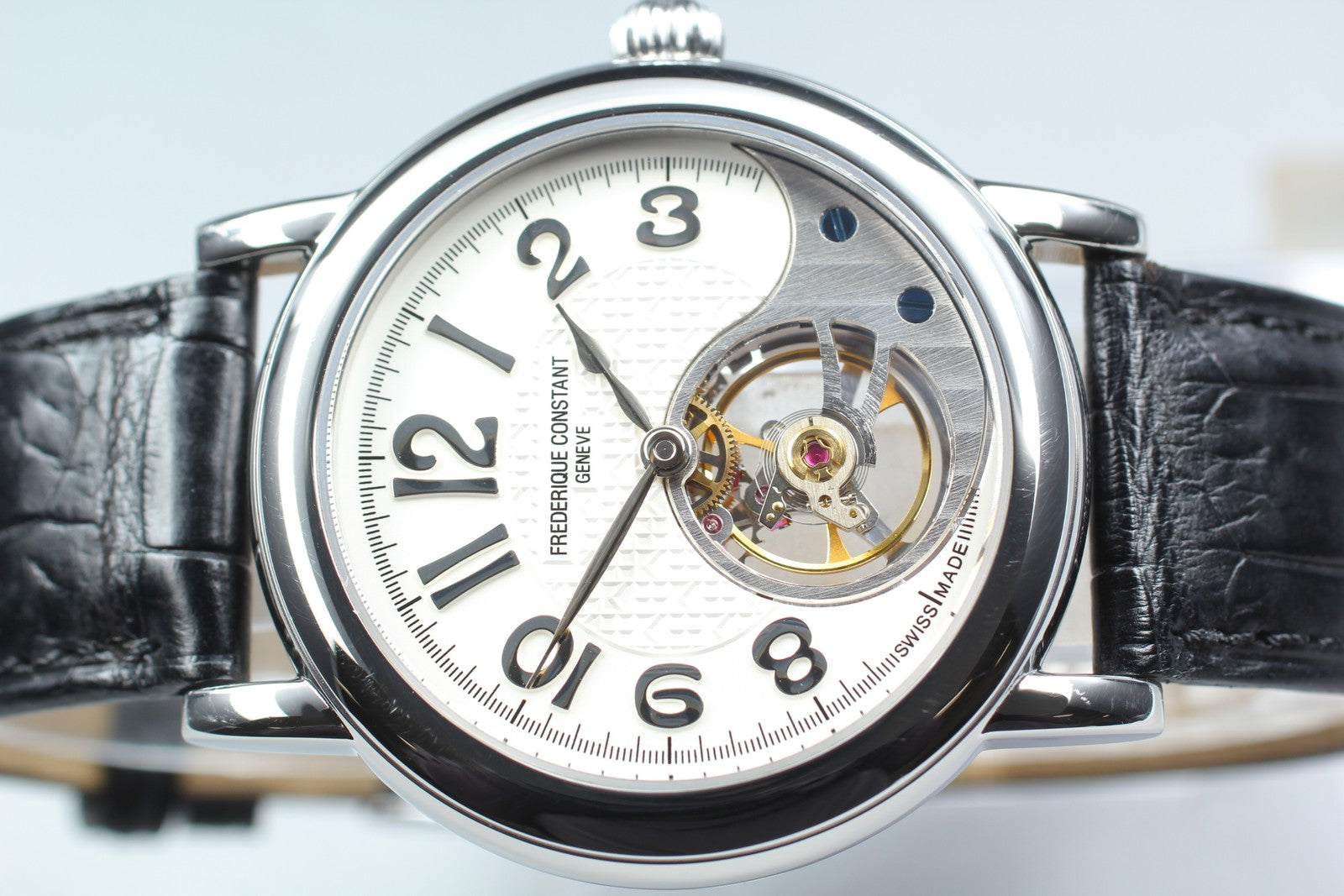 Limited FREDERIQUE CONSTANT HeartBeat FC910x3H6 Automatic Men's Watch 38mm JP