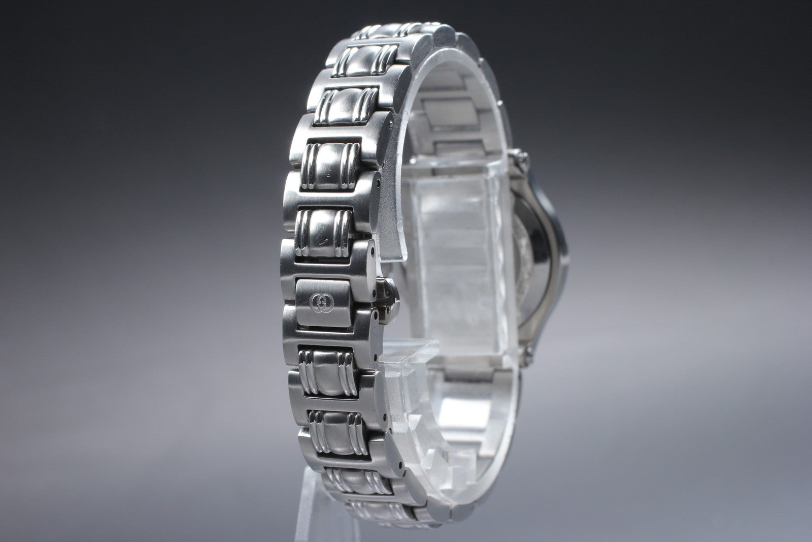 Vintage [Near MINT- Box] Gucci 9040L Black Dial Silver Women’s Quartz Watch