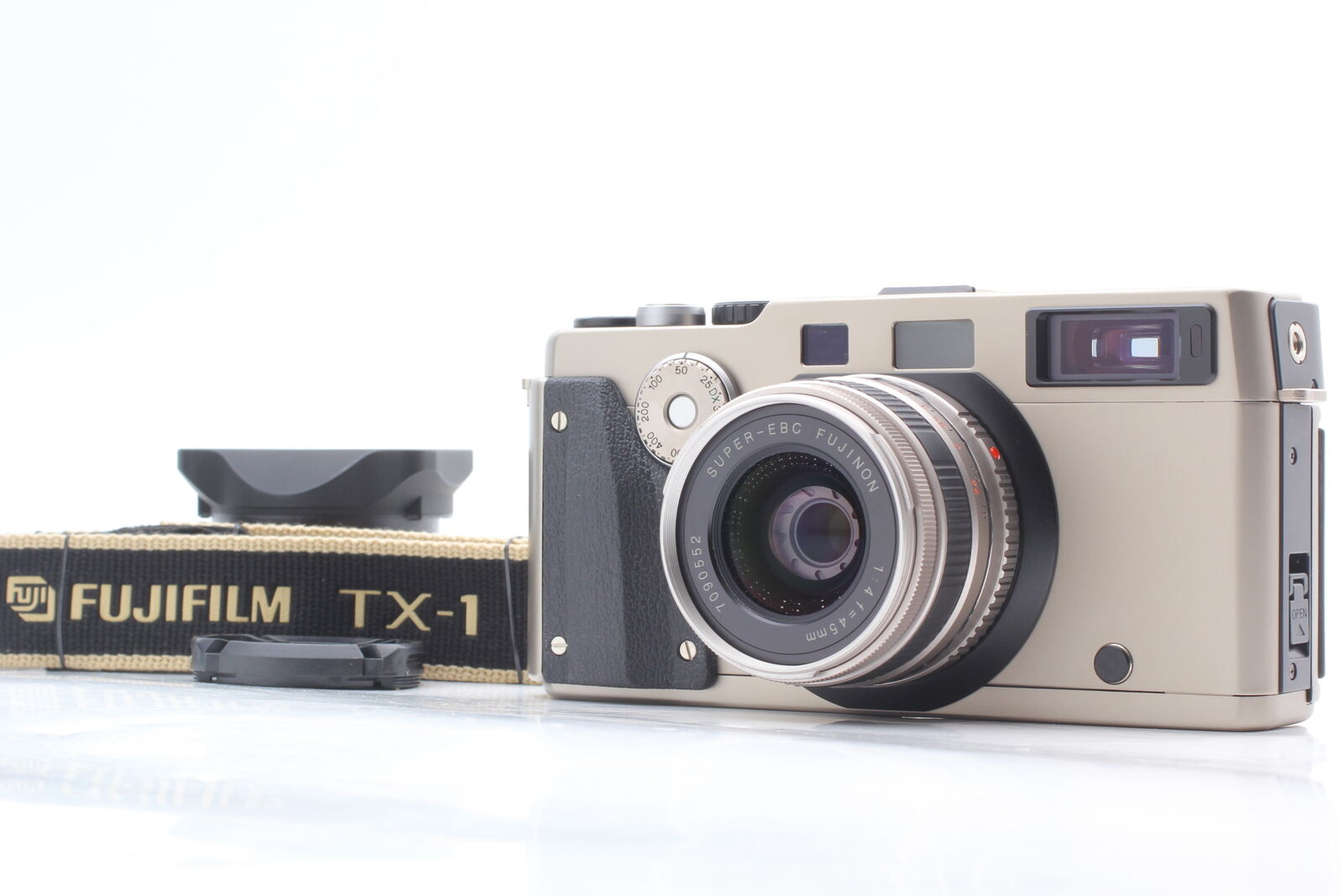 Count 56 [ Mint ] Fujifilm TX-1 35mm Film Camera + 45mm f4 Panorama From JAPAN