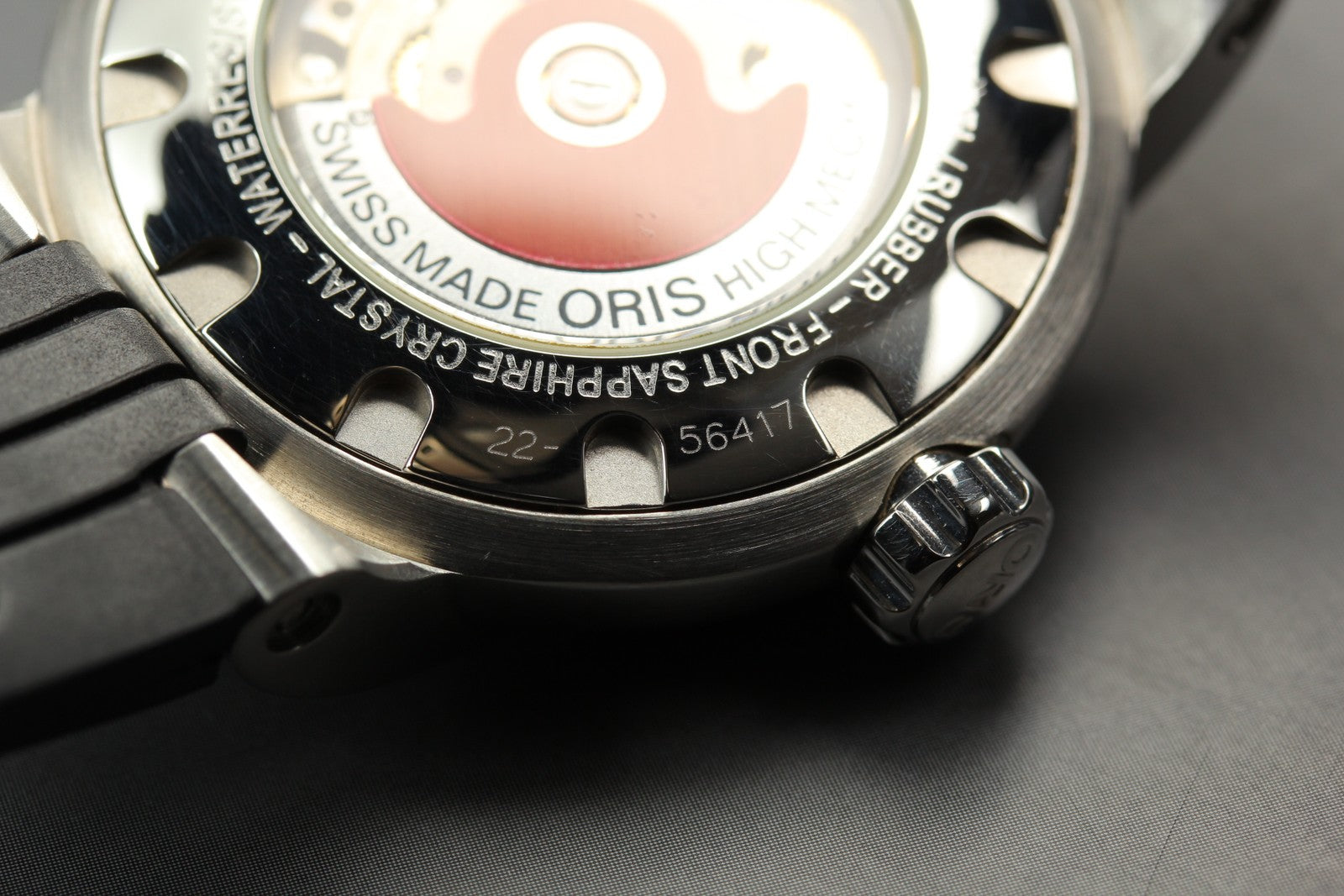 Exc+5*Box ORIS TT1 7523-44 Black Dial Automatic Day/Date Boy's Watch 37mm JAPAN