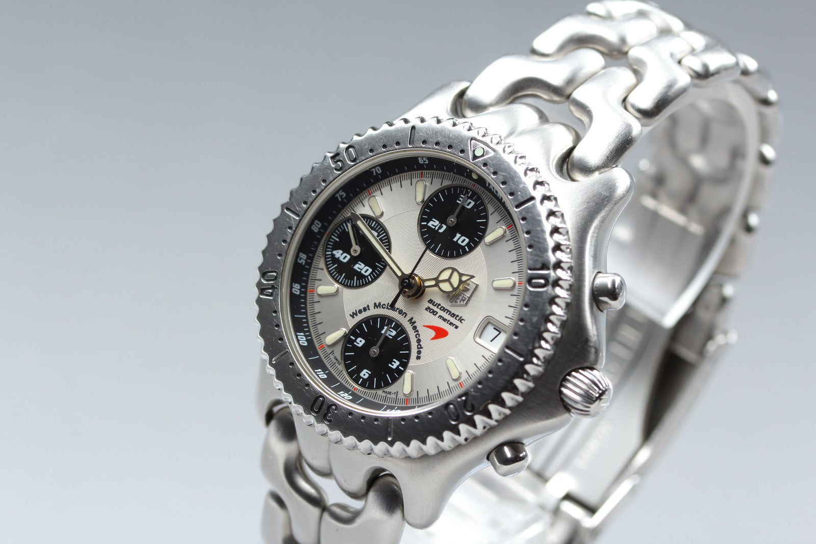 TAG Heuer SEL McLaren Mercedes CG2113 Automatic Chronograph Men's Watch 39mm JP